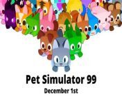 thqwhen is the next pet simulator 99 update release date time from fry 99 com pashto pathan pron