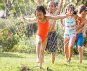 children running through water sprinkler 800.jpg from toddler running water