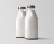 two milk bottles mockup 2.jpg from » milk bo