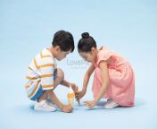 lovepik little boy and little girl play together picture 501769906.jpg from চোট ছেলে মে