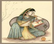 11 princess rajasthani rajput painting by exoticindiaart.jpg from rajasthani rajput a