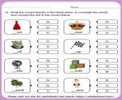 blend words matching worksheet 4.png from blaend