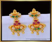 erg1362 south indian jewelry daily use stone earrings thodu design buy online 2 850x1000.jpg from thodu