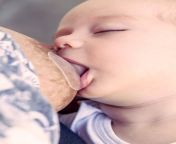 mother breast feeding her cute baby.jpg from mother nipple brest