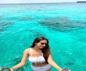 anushka sen takes the internet by storm dons white bikini as she vacations in maldives 1 1.jpg from anushka sen ki photoww pani main xxx videomas