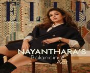 nayanthara adorns the cover of elle magazine exuding beauty in gucci black blazer and boots 1.jpg from sexindrag com‏ tamil nayanthara sex video‏