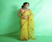 kriti kharbanda in a stunning yellow saree is redefining summer ethnic fashion 2.jpg from kirti khabardana saree photo