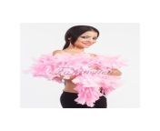 light pink feather boa for woman i.jpg from sandra pink boa