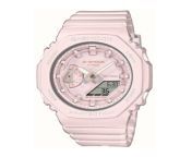 gma s2100ba 4aer casio g shock powder pink silicon strap watch front image.jpg from candoqs2100 cccando phh