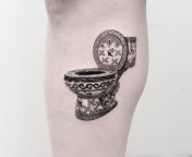 luxury toilet tattoo by oscar Åkermo 728x728.jpg from tattoo in toilet indian village sexy xxx video com