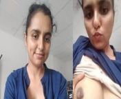desi aunty boob press viral video for lover.jpg from tamil aunty boobs press leaked with bi xxx can hi