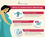 what is implantation bleeding.jpg from www xxx pergnant bleeding sincc d
