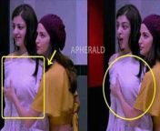 kajal aggarwal s vulgar breast squeeze scene makes record in youtube f3238808 bc95 4bd7 bb30 9494408ff969 415x250.jpg from oops boob press