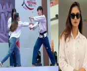 anushka sen adds a dash of korean flair in baggy white shirt and denim jeans 9.jpg from baal veer anushka sen full nangi boobs sexy nude photo photosn saree aunty