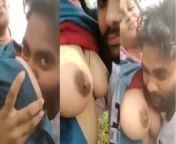 pervert sucks his gfs boobs in desi outdoor sex 320x180.jpg from kama baba outdoor desi xxx foking