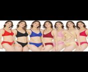 samareia multicolor colour cotton blend fabric bra panty set for women girls product images rva7qmfzon 0 202309191504 jpgimresize330410 from bra panty and sameej change in bathr