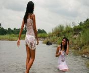 young girls bathing in the river.jpg from young village bathroom in showing nude videos