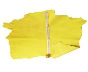 lot of 3 green yellow suede leather skins set of soft matching suede goatskins as per picture.jpg from that yellow hide a lot a surprise waiting you in comment bellow