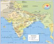 india administrative map.jpg from indian nap