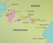 map kenya tanzania.jpg from kenyatanzania rahatupu xvideo com