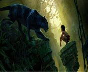 jungle book bagheera mowgli tarzan wallpaper.jpg from tarzan movie clip