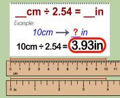 convert centimeters to inches step 3.jpg from my10inchescom