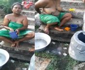 village bhabhi outdoor bath big boobs show.jpg from desi village bathing outdoors showing boobs pussy and ass mms in tub