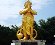 50 ft golden lord hanuman idol.jpg from murti 50