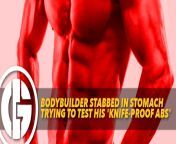 bodybuilder stabbed in stomach trying to test knife proof abs header jpeg from belly stab by big knife gutted stomach horroramil actress namitha sex my porn wap comuraj savita babhi sexy videounny lion xvideos