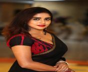 karunya chowdary hot cleavage photos in transparent saree at 3 monkeys pre release event 6.jpg from saree bra show of hot aunty 7 jpg