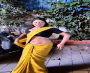 sneha paul sexy navel and boobs in yellow saree mp4 snapshot 00 02 579.jpg from sneha paul boops