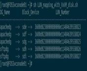 find san lun mapped to vxvm disk veritas linux jpgresize1024316ssl1 from bash lun