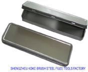 k60 stationery small silver color metal steel files tool box 185x55x18.jpg from files k60