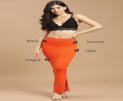 clovia picture saree shapewear in orange with side slit 887685 jpgq90 from indian saree peticoat hiking and fuck in sex