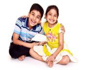 17379906 portrait of cheerful indian brother and sister isolated on white.jpg from india small brother and sister saxy video 3g 4g