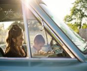 mom and son in a classic car outdoor family photoshoot.jpg from mom and son classic