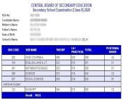 cbse result 2020 class 10 marksheet.jpg from 5th class and 10th class xxx schoolan school sex