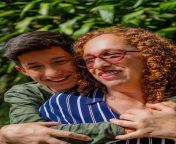 middleaged latina mother with her teenage son hugging laughing nature vertical photo 354453 168.jpg from mother son young sexchinda omence college xxx video