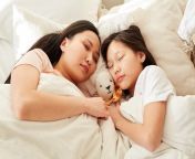 asian mother sleeping together with her daughter bed bedroom 249974 7653.jpg from asian mom sleep sex