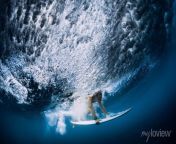 surfer make duck dive underwater surfgirl dive under wave 700 182713687.jpg from 加拿大圭尔夫约炮【微信：f35k36】 dive