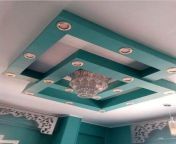 green pop designs for roof with lights and a chandelier 0 1200.jpg from 10 room ki chat english