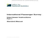 international passenger survey interviewer instructions part 1 esds.jpg from mia khulna xxxx videos