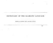 dictionary of the klamath language.jpg from tamil aunty loge sex inencing