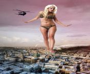 giantess city by cgcc db13au3.jpg from 120466 barefoot city collage giantess mega giantess naked women nude pussy over city river river boats squatting