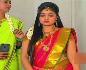 priyanka nalkar tamil serial actress roja s1 23 saree photo.jpg from tamil serial actress priyanka roja small boobs cleavage