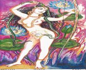 sacred india tarot queen of lotuses.jpg from india sex queen