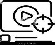 video search engine icon outline video search engine vector icon for web design isolated on white background 2g38078.jpg from မိုးယုစံ sex video new xxx com search