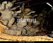 durga sculpture mud idol durga pooja bengali indian demon dep87r.jpg from durga nude ips