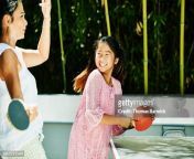 smiling young girl playing table tennis with aunt outdoors on sunny afternoon jpgs612x612wgik20cng58irr1hexqzlh0nrt2enk1ympmobqg9n5q1rrjj2k from indian aunty hija