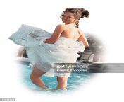 a beautiful young brunette hispanic or caucasian woman is wading in a pool as she gathers her jpgs612x612wgik20c1ipbxu8tqbozaaqlcsmvozl7amo9dguyixiiq3kxfxy from 美国新泽西找小姐微信f68k69交友，品茶 mbv